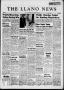 Newspaper: The Llano News (Llano, Tex.), Vol. 70, No. 29, Ed. 1 Thursday, June 1…