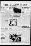 Newspaper: The Llano News (Llano, Tex.), Vol. 71, No. 31, Ed. 1 Thursday, June 3…