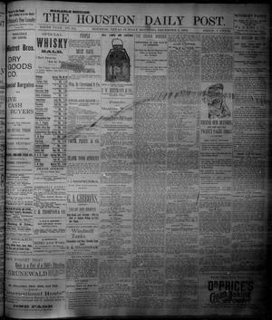 Primary view of object titled 'The Houston Daily Post (Houston, Tex.), Vol. NINTH YEAR, No. 241, Ed. 1, Sunday, December 3, 1893'.