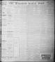 Thumbnail image of item number 1 in: 'The Houston Daily Post (Houston, Tex.), Vol. NINTH YEAR, No. 266, Ed. 1, Thursday, December 28, 1893'.