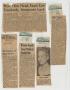 Clipping: [Newspaper clippings about Dr. May Owen, President of the Texas Medic…