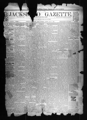 Primary view of object titled 'Jacksboro Gazette. (Jacksboro, Tex.), Vol. 9, No. 3, Ed. 1 Thursday, July 19, 1888'.