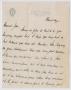 Letter: [Letter from Daniel Webster Kempner to Jeane Bertig Kempner]