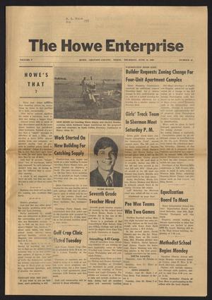 Primary view of object titled 'The Howe Enterprise (Howe, Tex.), Vol. 5, No. 49, Ed. 1 Thursday, June 19, 1969'.