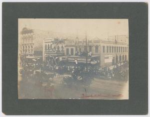 Primary view of object titled '[Parade on Congress Avenue]'.