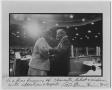 Photograph: [Barbara Jordan and Robert Strauss Shake Hands]