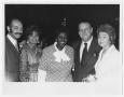 Photograph: [Barbara Jordan with Four Unidentified Persons]