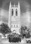 Photograph: [Group Photo in Front of Shelton Chapel]