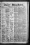 Newspaper: Daily Ranchero. (Brownsville, Tex.), Vol. 2, No. 238, Ed. 1 Thursday,…