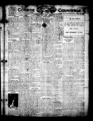 Primary view of object titled 'Conroe Courier (Conroe, Tex.), Vol. 29, No. 42, Ed. 1 Friday, October 21, 1921'.