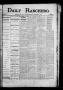 Newspaper: Daily Ranchero. (Brownsville, Tex.), Vol. 2, No. 46, Ed. 1 Friday, Oc…