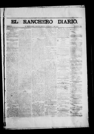 Primary view of object titled 'The Daily Ranchero. (Matamoros, Mexico), Vol. 1, No. 116, Ed. 1 Thursday, October 5, 1865'.
