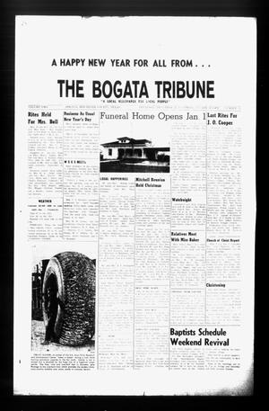 Primary view of object titled 'The Bogata Tribune (Bogata, Tex.), Vol. 22, No. 33, Ed. 1 Thursday, December 31, 1959'.
