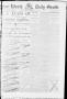 Primary view of Fort Worth Daily Gazette. (Fort Worth, Tex.), Vol. 12, No. 341, Ed. 1, Friday, July 8, 1887