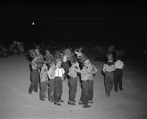 Primary view of object titled '[Boys at Pecan Springs School Festival]'.
