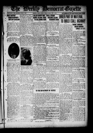 Primary view of object titled 'The Weekly Democrat-Gazette (McKinney, Tex.), Vol. 36, Ed. 1 Thursday, December 11, 1919'.