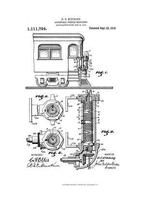 Primary view of object titled 'Adjustable Vehicle-Headlight'.