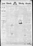 Thumbnail image of item number 1 in: 'Fort Worth Weekly Gazette. (Fort Worth, Tex.), Vol. 17, No. 27, Ed. 1, Friday, June 24, 1887'.