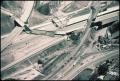 Photograph: [Aerial View of a Collapsed Overpass]