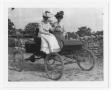 Photograph: [Photograph of Two Women Sitting in Early Automobile]