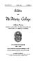Thumbnail image of item number 3 in: 'Bulletin of McMurry College, 1939-1940'.