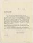 Letter: [Telegram from James H. Beall, Jr. to Victor J. Nelson, November 17, …