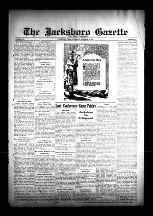 Primary view of object titled 'The Jacksboro Gazette (Jacksboro, Tex.), Vol. 56, No. 23, Ed. 1 Thursday, November 7, 1935'.