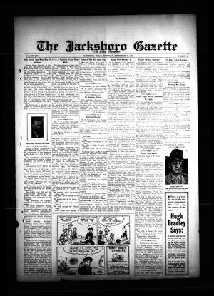 Primary view of object titled 'The Jacksboro Gazette (Jacksboro, Tex.), Vol. 56, No. 14, Ed. 1 Thursday, September 5, 1935'.