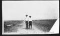 Thumbnail image of item number 1 in: '[Sylvester and Alfred Jodarski at George Ranch]'.
