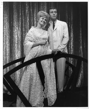 Primary view of object titled '[Donna Rankin and Gary Hood in The Music Man, 1963]'.