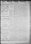 Primary view of Fort Worth Daily Gazette. (Fort Worth, Tex.), Vol. 11, No. 83, Ed. 1, Monday, October 19, 1885