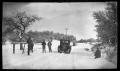 Photograph: [Photograph of Evans Automobile on Snowy Path]