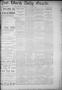 Primary view of Fort Worth Daily Gazette. (Fort Worth, Tex.), Vol. 11, No. 106, Ed. 1, Wednesday, November 11, 1885