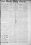 Primary view of Fort Worth Daily Gazette. (Fort Worth, Tex.), Vol. 11, No. 121, Ed. 1, Wednesday, November 25, 1885