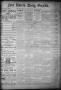 Primary view of Fort Worth Daily Gazette. (Fort Worth, Tex.), Vol. 11, No. 213, Ed. 1, Sunday, February 28, 1886