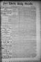 Primary view of Fort Worth Daily Gazette. (Fort Worth, Tex.), Vol. 11, No. 215, Ed. 1, Tuesday, March 2, 1886