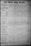 Primary view of Fort Worth Daily Gazette. (Fort Worth, Tex.), Vol. 11, No. 224, Ed. 1, Thursday, March 11, 1886