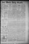 Primary view of Fort Worth Daily Gazette. (Fort Worth, Tex.), Vol. 11, No. 268, Ed. 1, Saturday, April 24, 1886