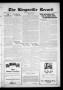 Newspaper: The Kingsville Record (Kingsville, Tex.), Vol. 20, No. 35, Ed. 1 Wedn…