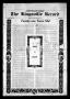 Newspaper: The Kingsville Record (Kingsville, Tex.), Vol. 21, No. 1, Ed. 1 Wedne…