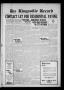 Newspaper: The Kingsville Record (Kingsville, Tex.), Vol. 19, No. 48, Ed. 1 Wedn…