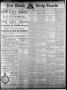 Primary view of Fort Worth Daily Gazette. (Fort Worth, Tex.), Vol. 14, No. 315, Ed. 1, Sunday, August 24, 1890
