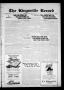 Newspaper: The Kingsville Record (Kingsville, Tex.), Vol. 20, No. 24, Ed. 1 Wedn…