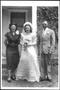 Thumbnail image of item number 1 in: '[Hilda Linke, Bernice Linke, and Leo Linke standing in front of Linke home]'.