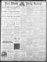Primary view of Fort Worth Daily Gazette. (Fort Worth, Tex.), Vol. 14, No. 149, Ed. 1, Monday, March 10, 1890