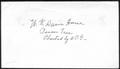 Primary view of [White envelope addressed to Mrs. A. P. George]