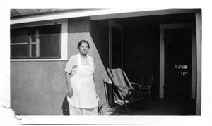 Primary view of object titled 'Crescencia Natividad, Cook at the Brite Ranch'.
