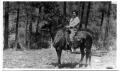Photograph: [Loula Bunton on Horseback, 1909]
