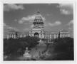 Photograph: [Photograph of Texas Capitol Building from Walton Building]