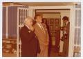 Photograph: [Photograph of Reagan and Shepperd in Gallery]